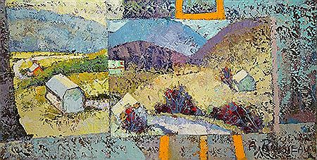 Painting and landscape