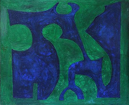 "Plages de vert et de bleu" by Bernard Morisset - Auction record, sale price, and art valuation. Compare with similar artists and explore comparable artworks.
