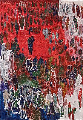 Sample artwork by Sylvia Kummer (Born 1959), known for painting - View similar artists and auction records