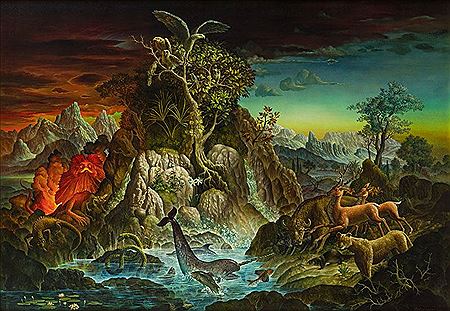 Die vier Elemente (the four elements), 1985/86