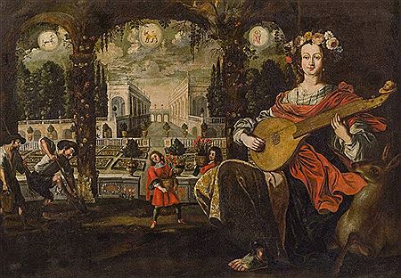 Allegory of spring by Stephan Kessler - Auction record, sale price, and art valuation. Compare with similar artists and explore comparable artworks.
