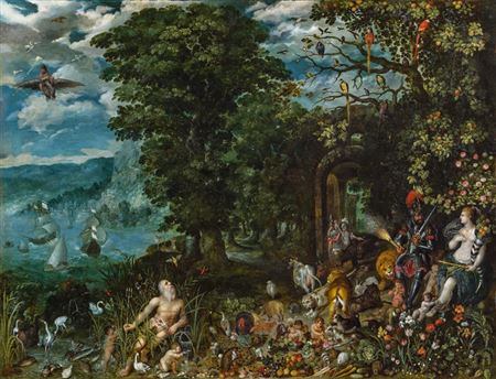 Allegory of the four elements, 1620's