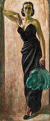 Sample artwork by Max Neubock (1893 - 1960), known for landscape, genre and portrait painting, wood sculpture - View similar artists and auction records