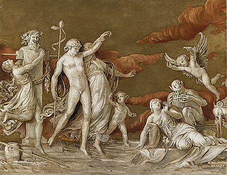 "Le Muse Tersicore, Melpomene e Calliope"
