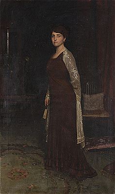 "Ritratto della Contessa Vittoria Erminia Contini Bonacossi" 1911