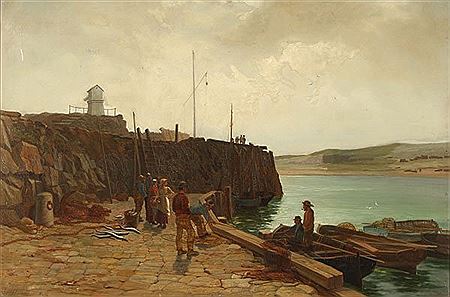 Bringing in the Day's Catch- 1880