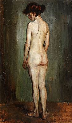 A Standing Female Nude