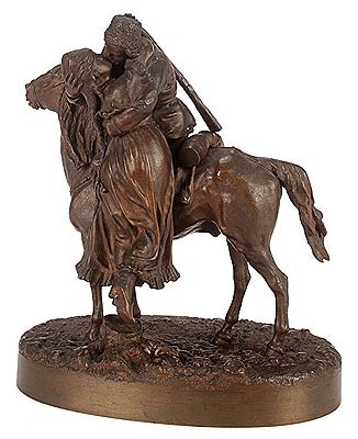 The Farewell Kiss - circa 1875-1890