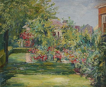 The Artist's Garden by Helen Goodwin - Auction record, sale price, and art valuation. Compare with similar artists and explore comparable artworks.