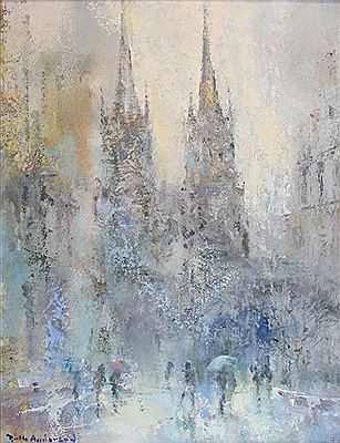 "Sanctuary", 1973 by Ruth Bernice Anderson - Auction record, sale price, and art valuation. Compare with similar artists and explore comparable artworks.