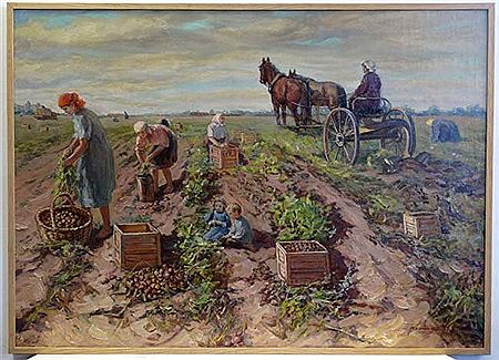 "Harvest of Potatoes"