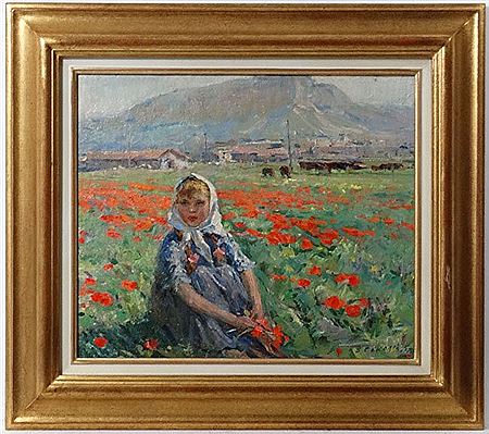 "Amongst the poppies"