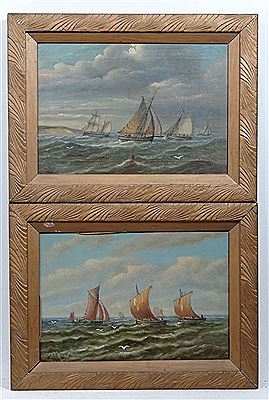 Sailing vessels at Sea (2)