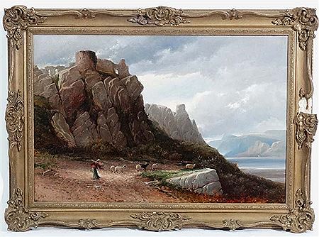 Coastal ruined Castle by Henry Martin Pope - Auction record, sale price, and art valuation. Compare with similar artists and explore comparable artworks.