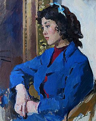 "Mongolian girl" by Gleb Savinov - Auction record, sale price, and art valuation. Compare with similar artists and explore comparable artworks.