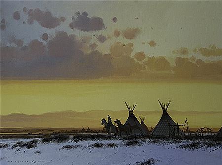 Horse Camp - At Dusk