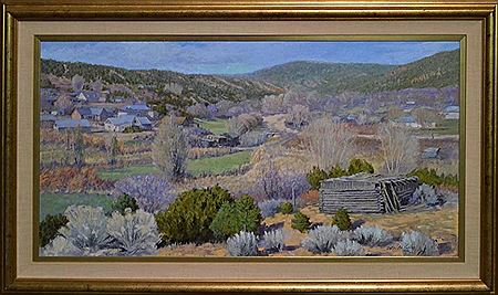 "View of Nambe" by William Atkins - Auction record, sale price, and art valuation. Compare with similar artists and explore comparable artworks.
