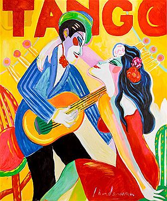 Hot Tango by Earl Linderman - Auction record, sale price, and art valuation. Compare with similar artists and explore comparable artworks.