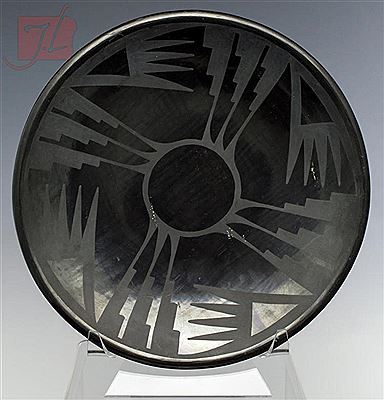 San Ildefonso Pottery Plate