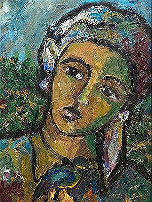 Girl with Bird