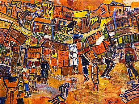 Township Scene