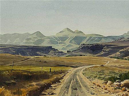 "Landscape near Surrender Hill Free State"