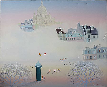 Sample artwork by Stevan Petrovic (Born 1926), known for painting - View similar artists and auction records