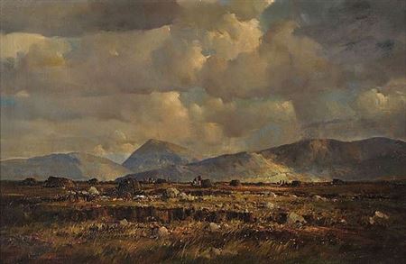 ABOVE CREESLOUGH by Arthur H Twells - Auction record, sale price, and art valuation. Compare with similar artists and explore comparable artworks.