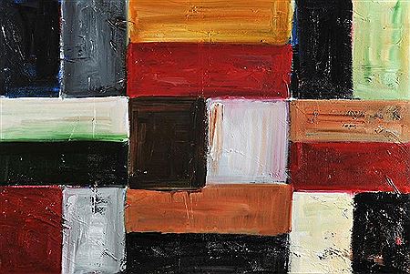COLOUR WALL (RED & BLACK)