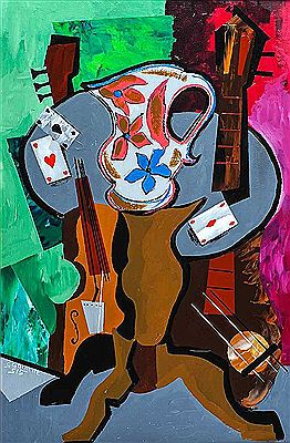 CUBIST STILL LIFE