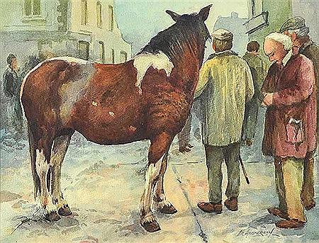 AT THE HORSE FAIR by Bobby Anderson - Auction record, sale price, and art valuation. Compare with similar artists and explore comparable artworks.