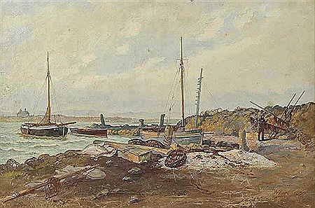 MENDING NETS, GROOMSPORT