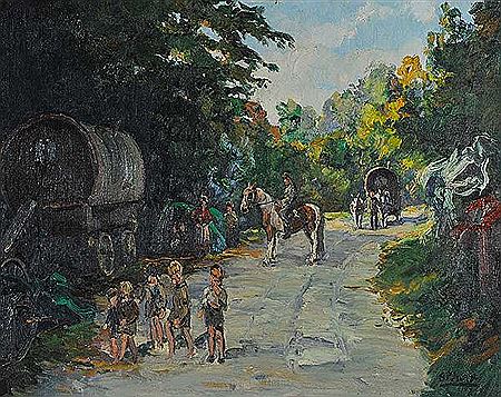 TRAVELLERS BY THE ROADSIDE