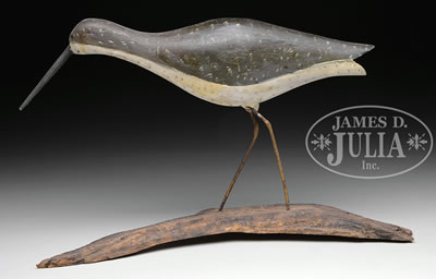 STRUTTING YELLOWLEGS DECOY.