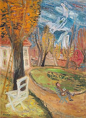 Dream in the Luxembourg Gardens (Dream of the Luxembourg Gardens), 1937