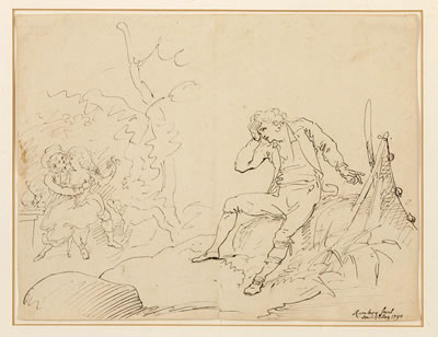 Allegorie auf die Eifersucht