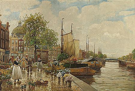 FLOWER MARKET, HOLLAND