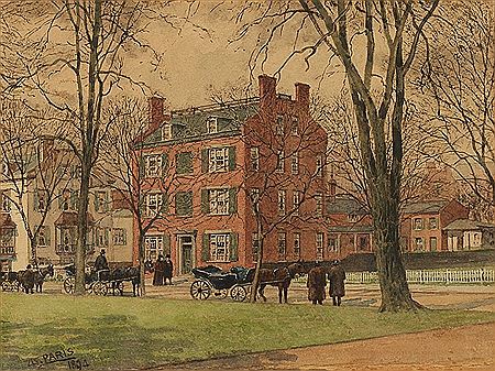 SEWARD HOUSE ON LAFAYETTE SQUARE, WASHINGTON, DC