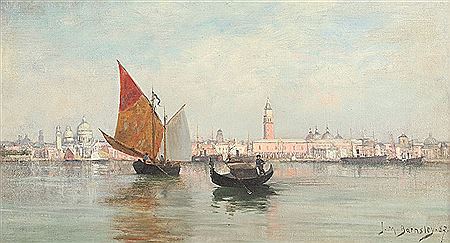 Venetian Harbor Scene