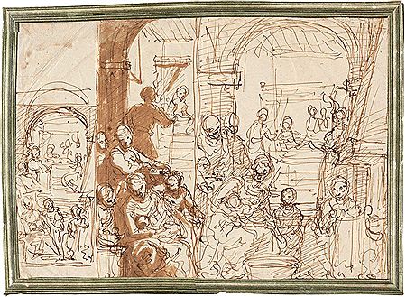 Recto: Die Geburt Mariens by Domenico Cresti - Auction record, sale price, and art valuation. Compare with similar artists and explore comparable artworks.