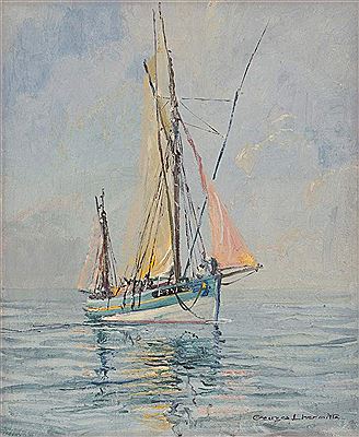 Segelboot auf ruhiger See