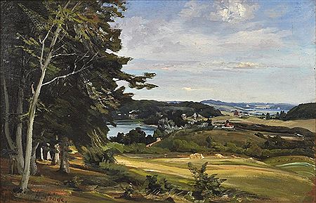Norddeutsche Seenlandschaft (Feldberger Seen?) by Hans Wrage - Auction record, sale price, and art valuation. Compare with similar artists and explore comparable artworks.