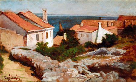 Sea-Shore in South-France