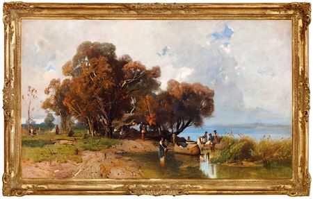 Fisherman's Hut by Lake Balaton