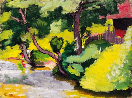 "Lights by the River, 1909"