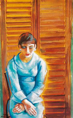 "Girl in Blue from Rome, 1935" by Zoltan Borbereki - Auction record, sale price, and art valuation. Compare with similar artists and explore comparable artworks.