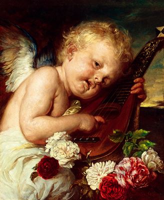 "Music, Putto with Roses (Scherzo), 1882"