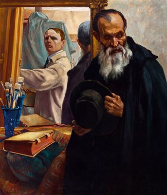 Sample artwork by Gusztav Baranyay-Lorincz (1886 - 1938), known for painting - View similar artists and auction records