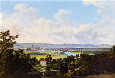 View of Dresden, c.1845