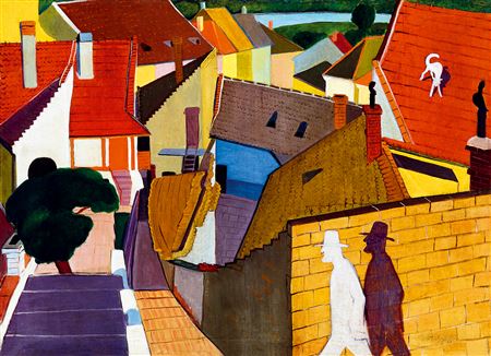 Rooftops in Szentendre, c.1930